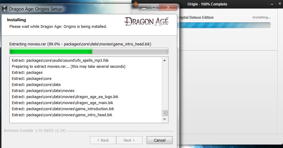 Dragon Age: Origins Installer